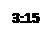 Text Box: 3:15