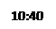 Text Box: 10:40