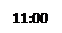 Text Box: 11:00