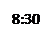 Text Box: 8:30