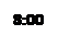 Text Box: 8:00