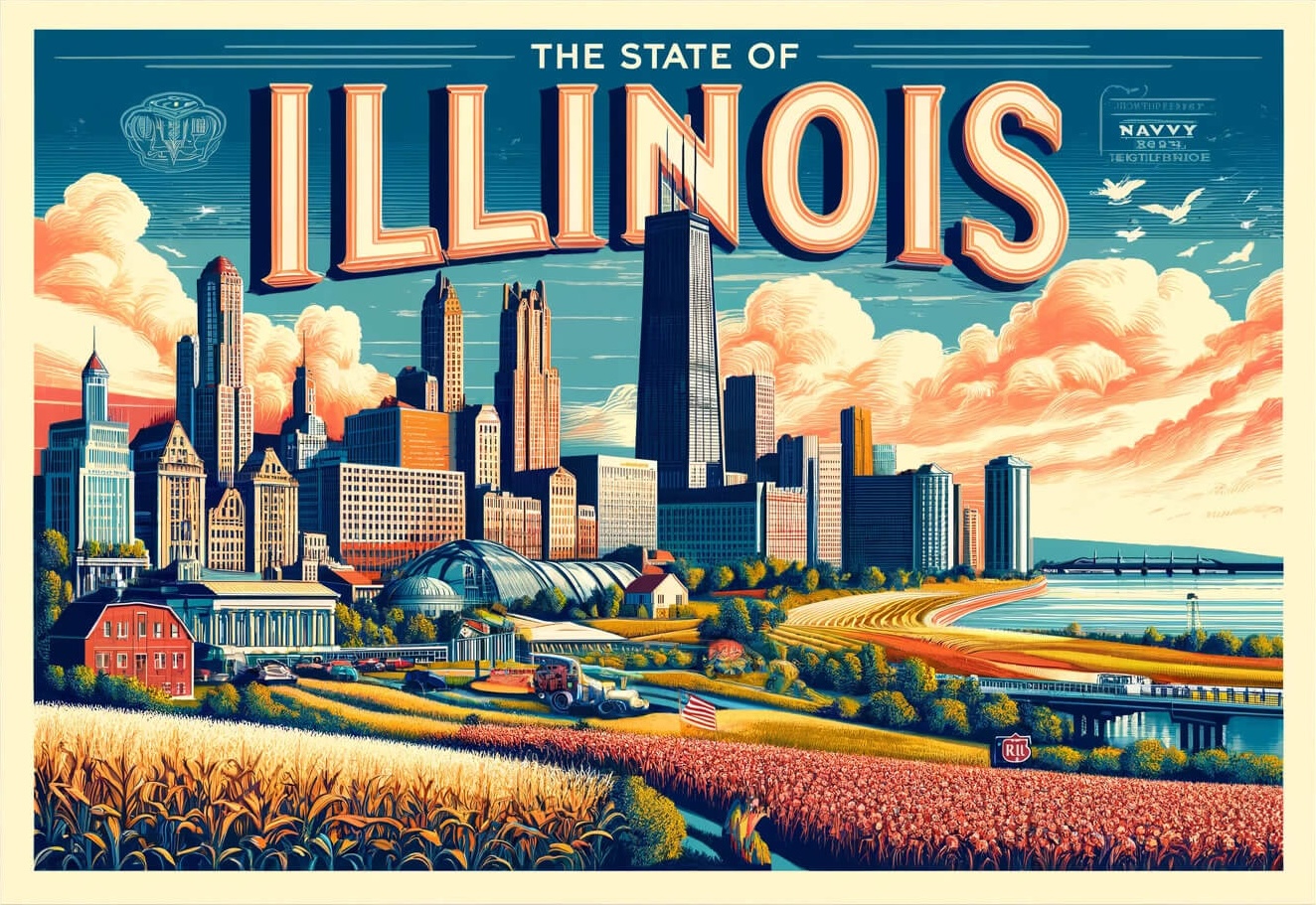 Postcard from Illinois