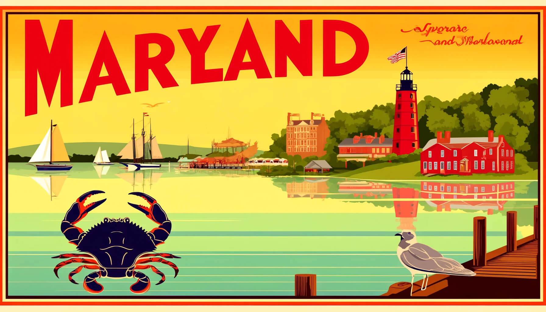 Postcard from Maryland