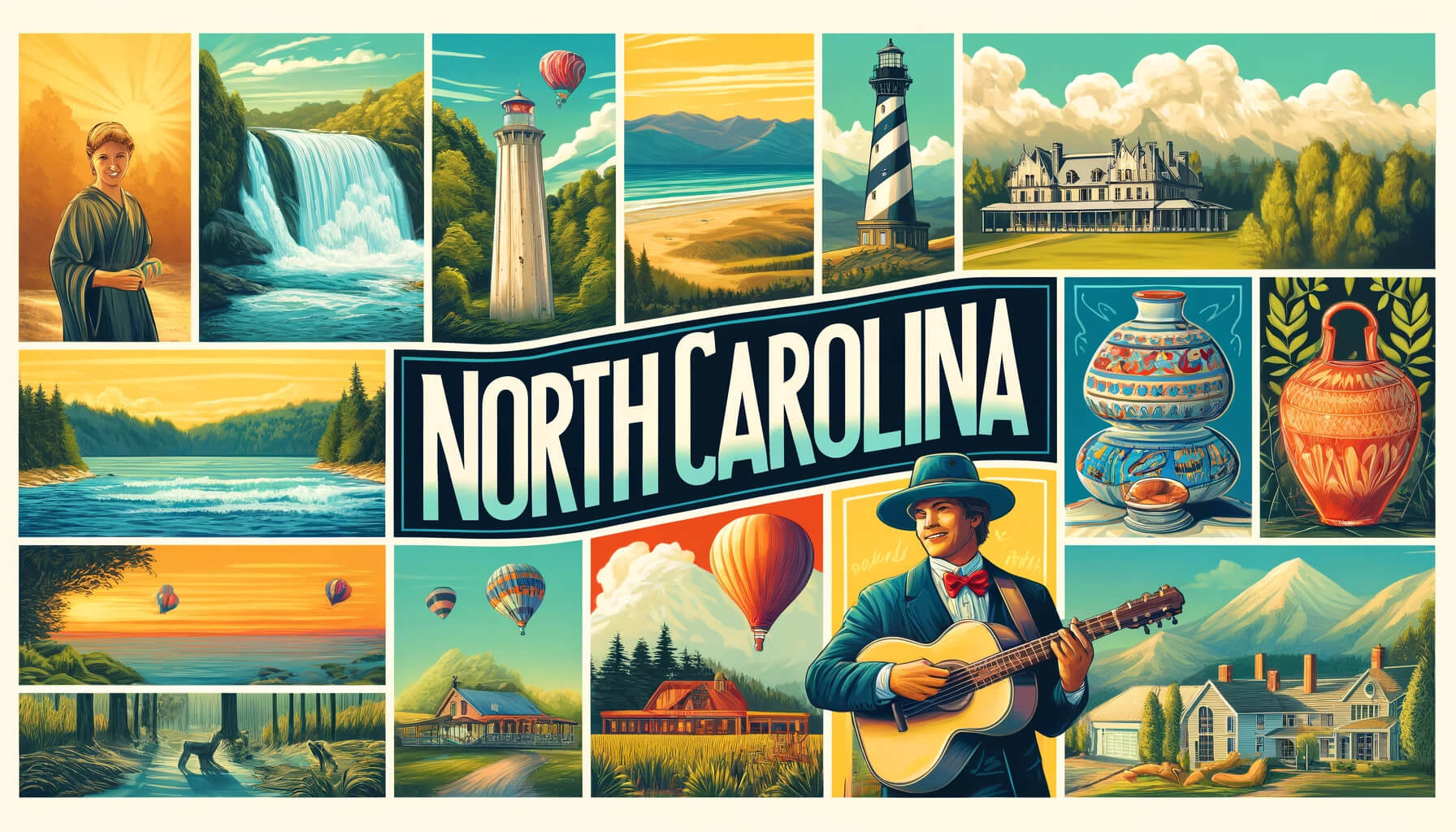 Postcard from North Carolina