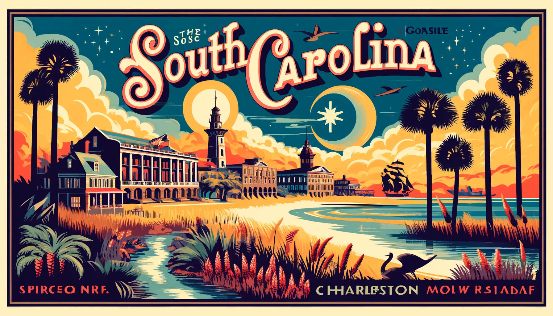 Postcard from South Carolina