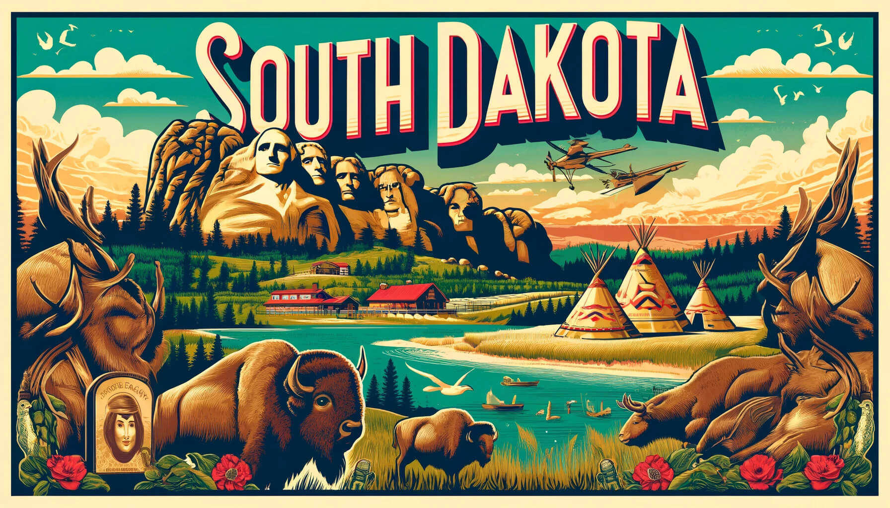 Postcard from South Dakota