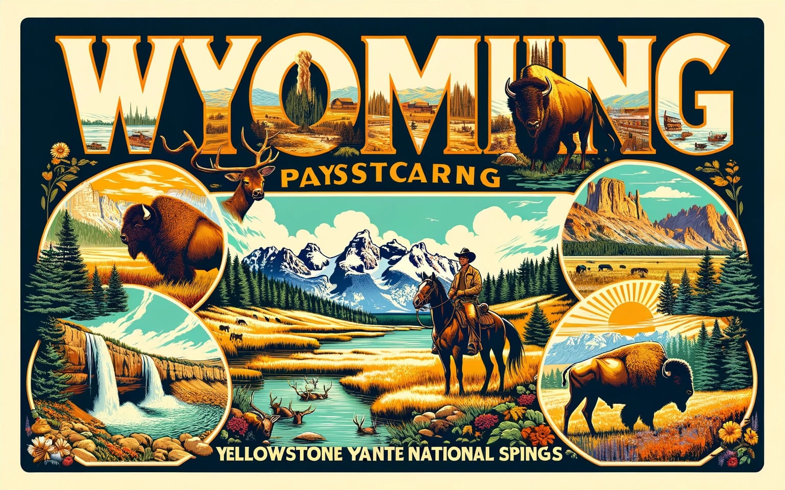 Postcard from Wyoming